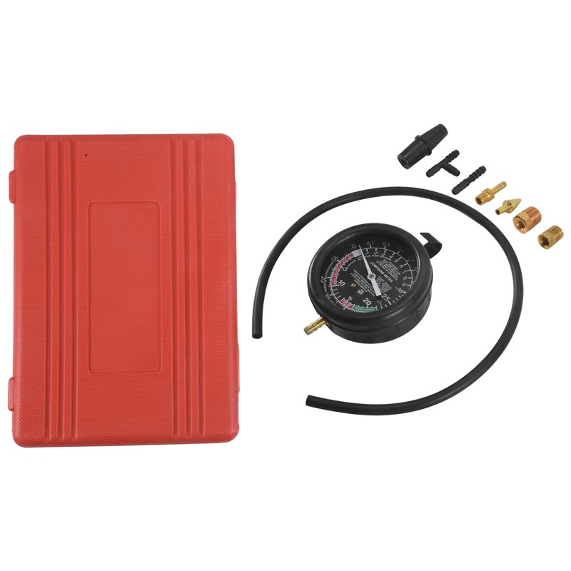 Fuel Pump Pressure Vacuum Tester Gauge - A27F – set met vacuüm- en