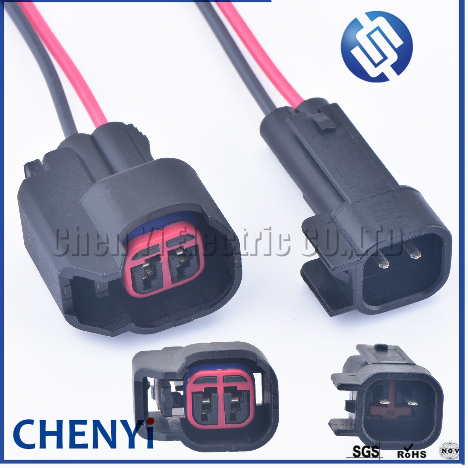 Fuel Injector Wiring Harness Plug Pigtail - 2 Pin Auto Waterdichte Connector Uscar