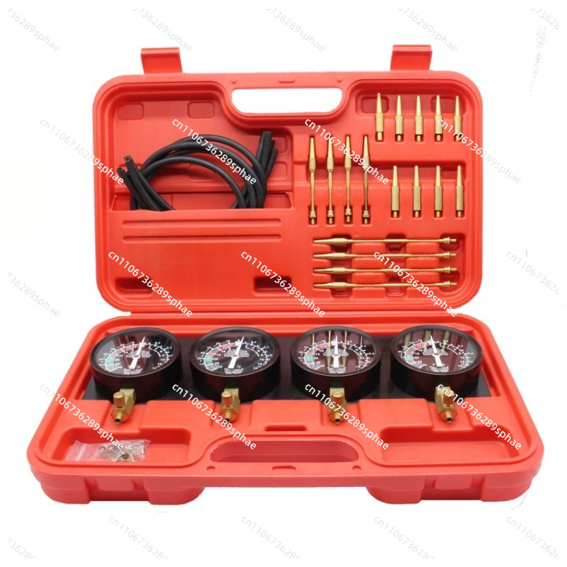 Carburetor Synchronous Vacuum Gauge Balance - Motorfiets carburateur synchronisatie- en balanceringstool, 4-cilinder