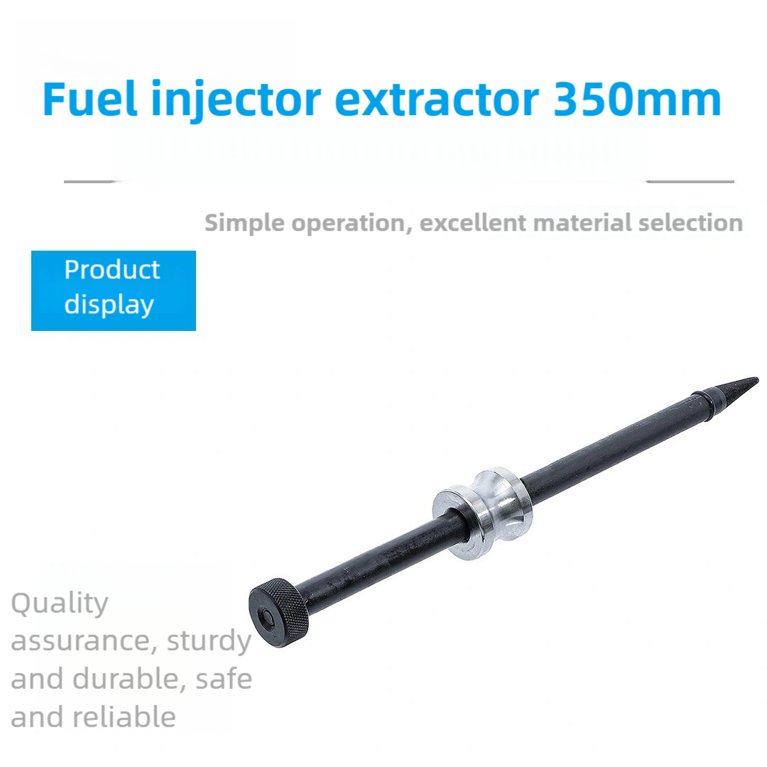 Fuel Injector Removal Tool Puller Slide - Pro brandstofinjector afdichtingstrekker met stalen kegeldraadtip