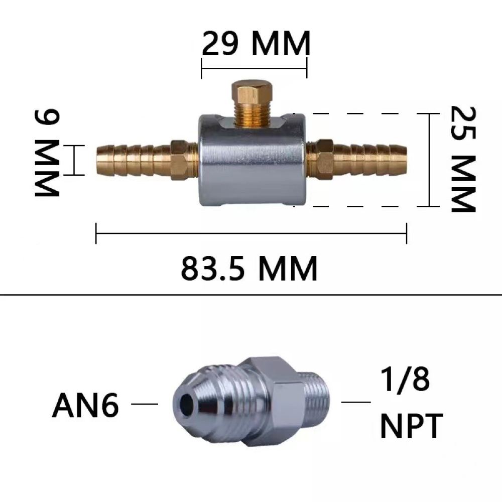 Aluminium mechanische brandsto - Fuel Pressure Test Gauge Kit Automotive recensie en prijs