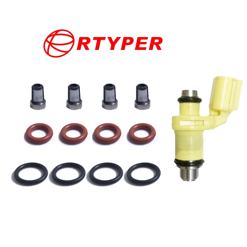 4/8 Sets Motorfiets 6C5-13761- - Fuel Injector Seal O-Ring Micro Filter Kit recensie en prijs