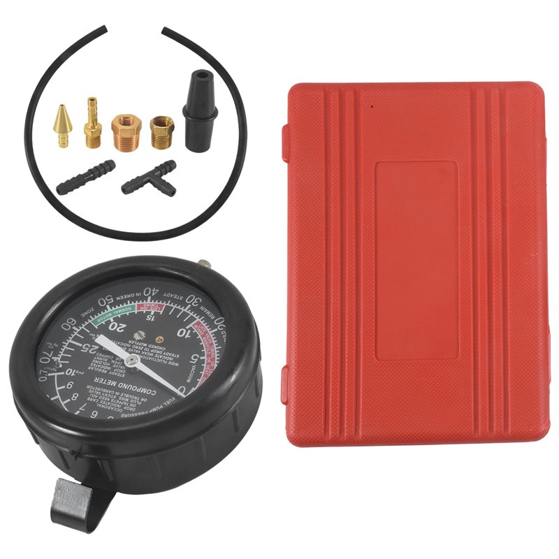 A84X – set met vacuüm- en bran - Fuel Pump Pressure Vacuum Tester Gauge recensie en prijs