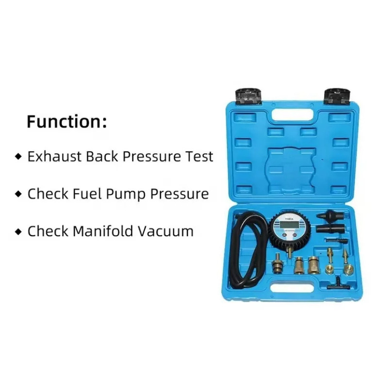 Tester Digitale vacuümmeter Te - Fuel Pump Pressure Vacuum Tester Gauge recensie en prijs