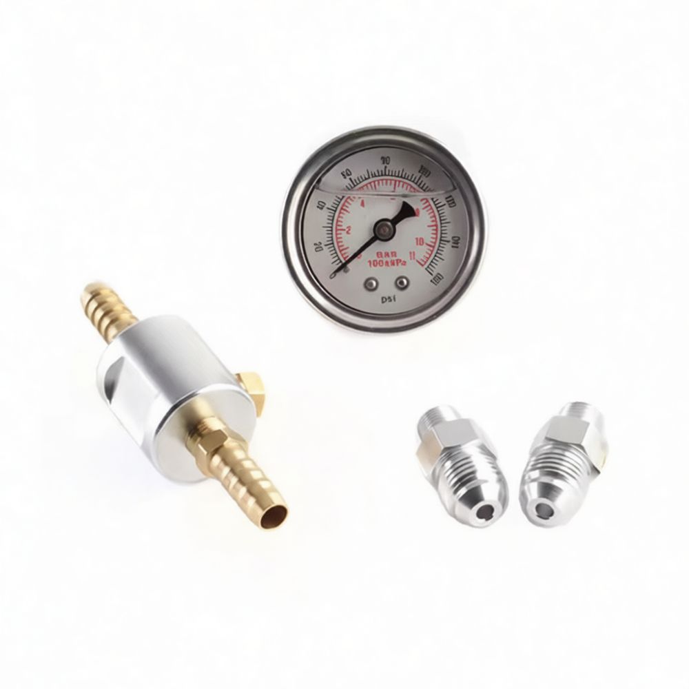 0 160PSI brandstofdrukmeterkit - Fuel Pressure Test Gauge Kit Automotive recensie en prijs