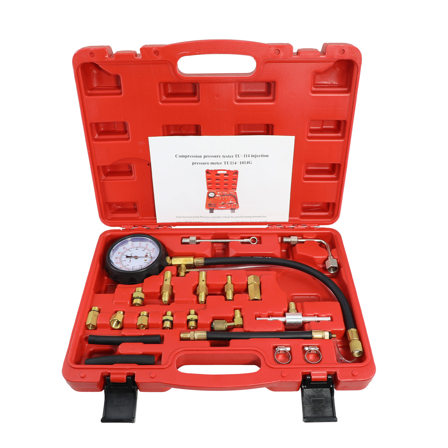 Motorvacuüm- en brandstofdrukm - Fuel Pump Pressure Vacuum Tester Gauge recensie en prijs